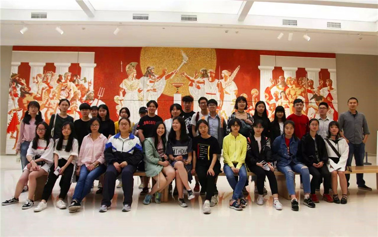 杭州艺术学校参观活动